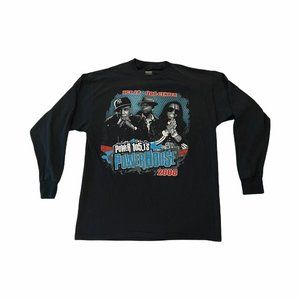 Jay-Z & Lil Wayne - Powerhouse Power 105.1 L/S - 2008 (M) Vintage T-Shirt
